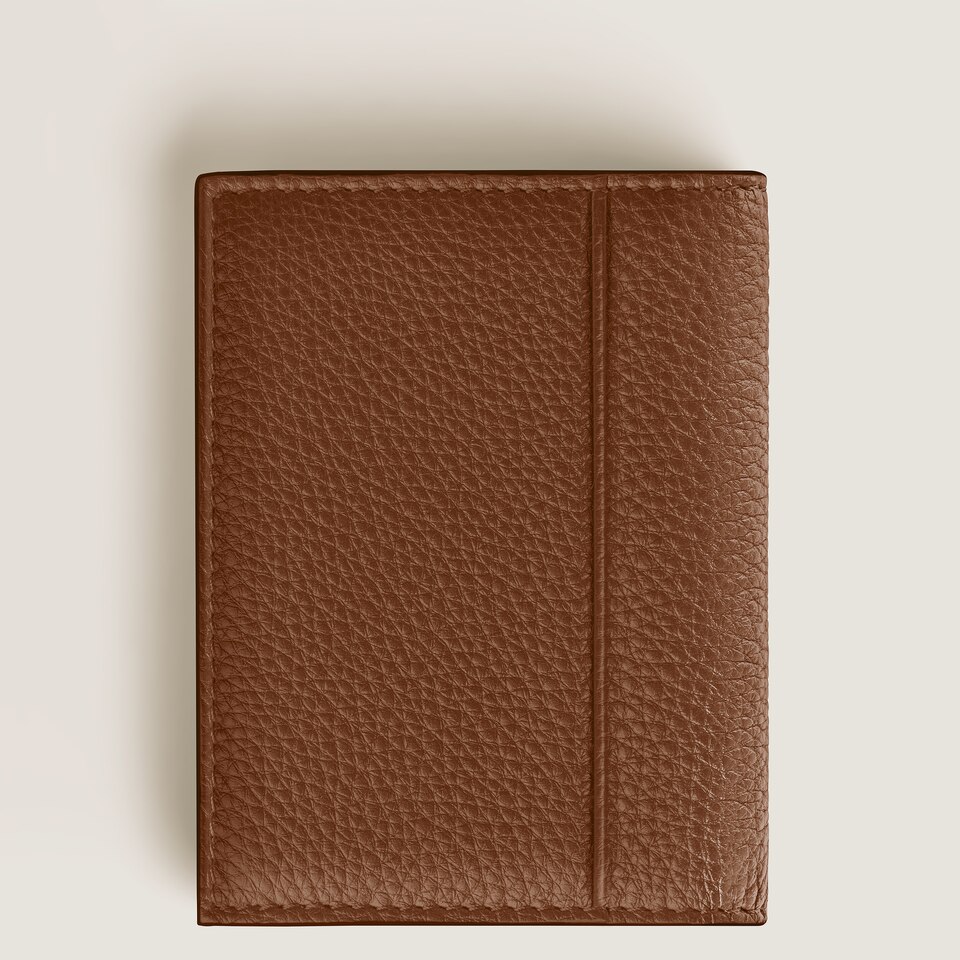 Kartenetui 4 cc aus Grain Leder - 5