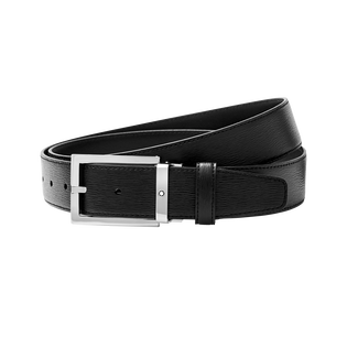 Rectangular 35&nbsp;mm Belt in Leather