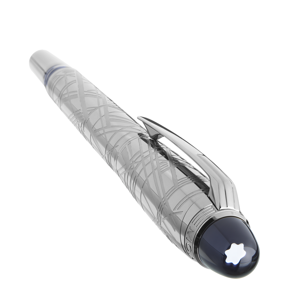 StarWalker SpaceBlue Metal Fountain Pen - 5