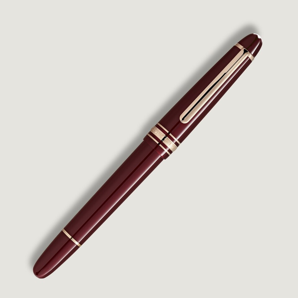 Meisterst&uuml;ck Burgundy Red Classique Fountain Pen - 4