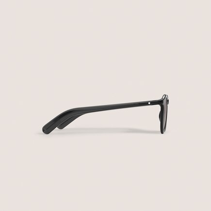 Round Sunglasses with Black Injected Frame