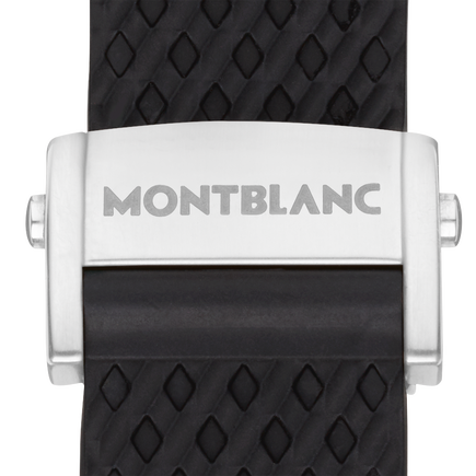 Bracelet sport en caoutchouc noir Summit 2