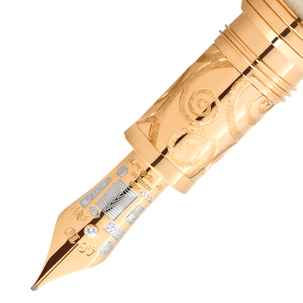 Pluma Estilogr&aacute;fica Masters of Art Homage to Gustav Klimt Edici&oacute;n Limitada&nbsp;8