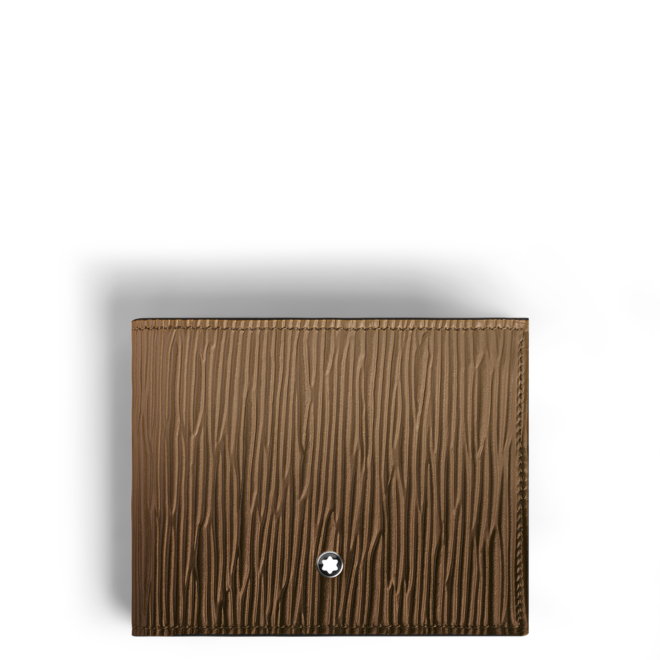 Brieftasche 6 cc aus Corteccia-Sfumato-Leder - 1