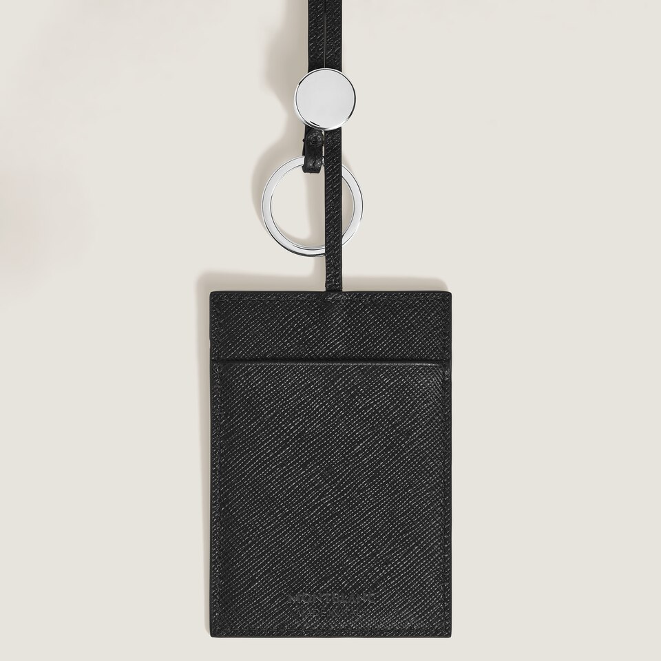 Card Holder 3cc with Strap in Sartorial Leather - 2