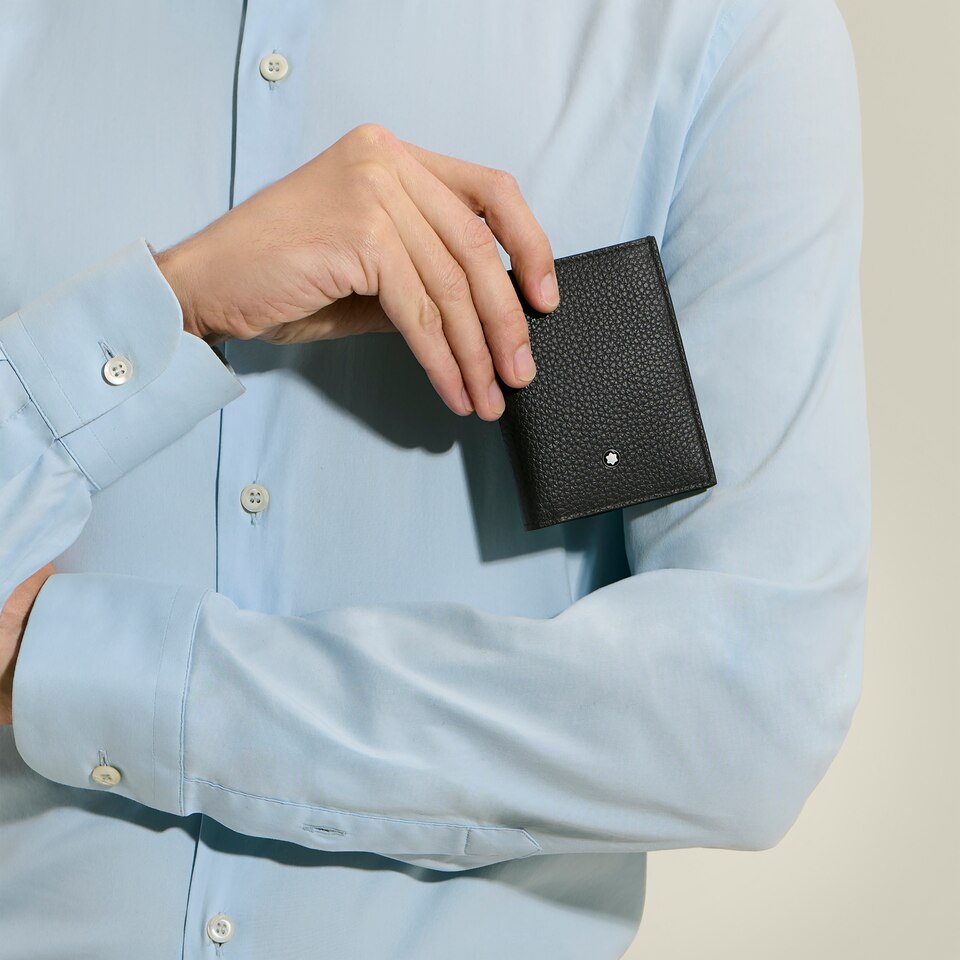 Mini Wallet 4cc in Grain Leather - 2