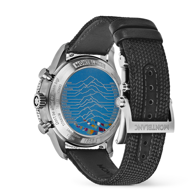 Montblanc&nbsp;1858 Geosphere Chronograph 0&nbsp;Oxygen The 8000 Limited Edition - 290&nbsp;pi&egrave;ces - 5