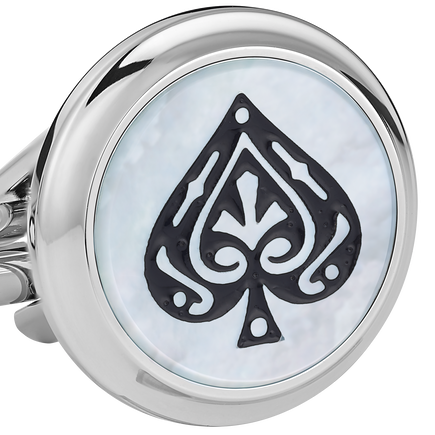 Meisterstück Tribute to the Book Around the World in 80 Days Spade & Heart Cufflinks