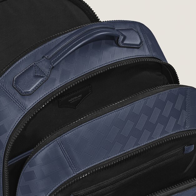 Sac &agrave; Dos Grand Mod&egrave;le avec 3 Compartiments en Cuir Extreme - 5