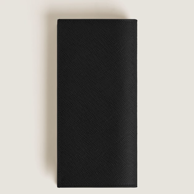 Long Wallet 14cc with Zip in Sartorial Leather - 3