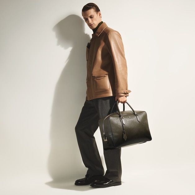 Sac Weekender 45 en Cuir Corteccia Sfumato - 2