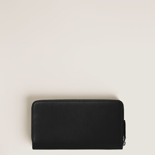 Continental Wallet 12cc with zip in Soft Leather