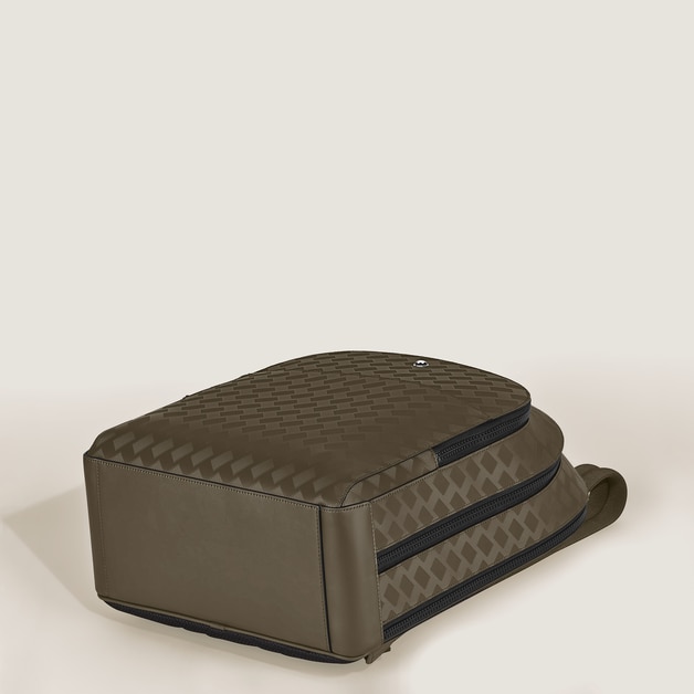 Large Backpack with 3 Compartments in Extreme Leather - 8