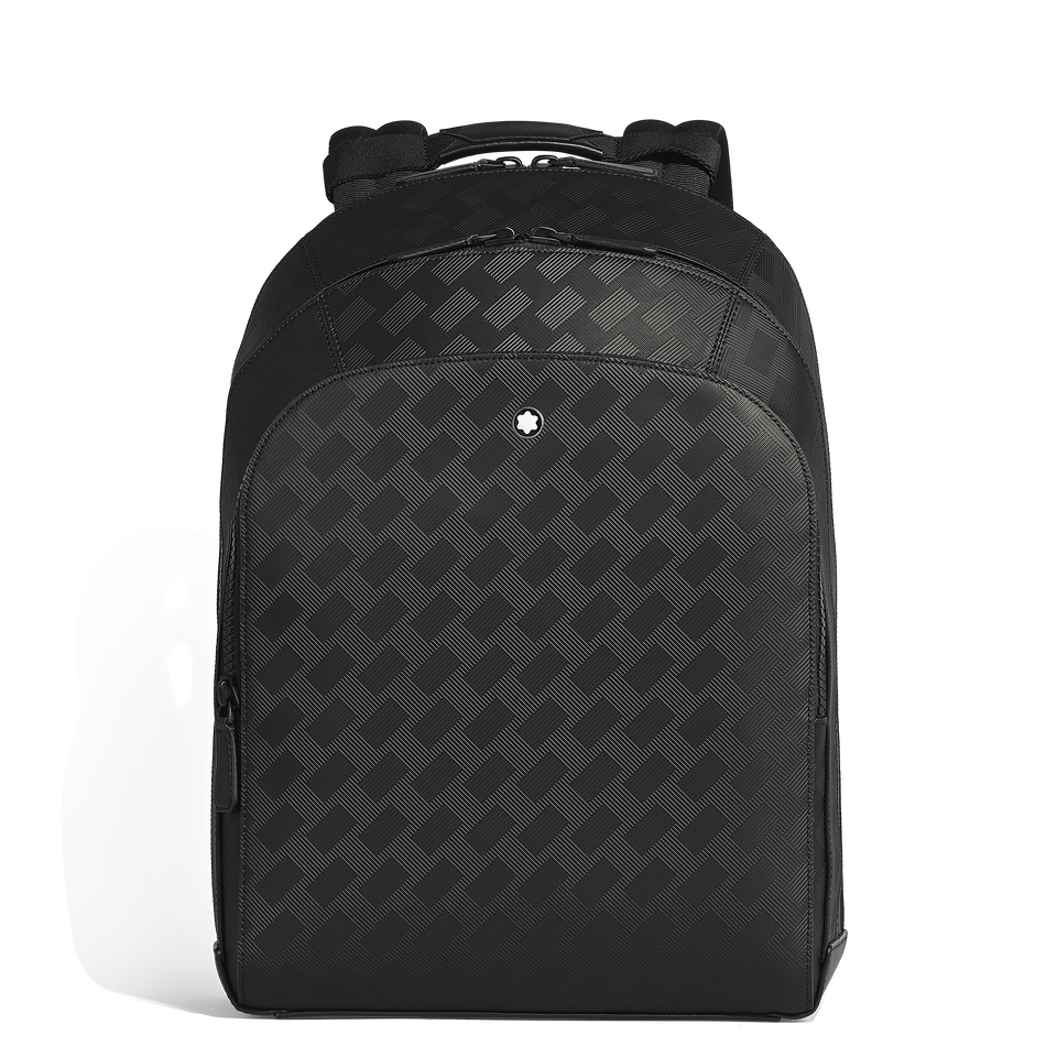 Medium Backpack with 3 Compartments in Extreme Leather - 1