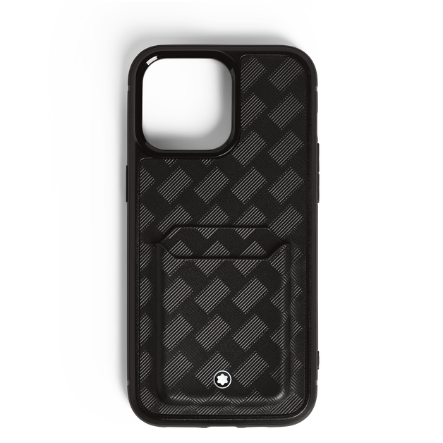 &Eacute;tui Rigide pour iPhone 16 Pro Max avec 2cc en Cuir Extreme - 1
