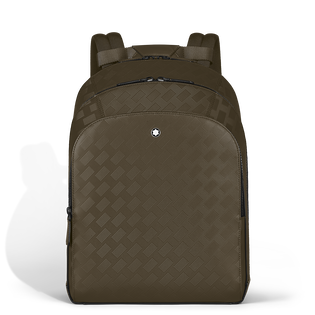 Medium Backpack with 3 Compartments in Extreme Leather