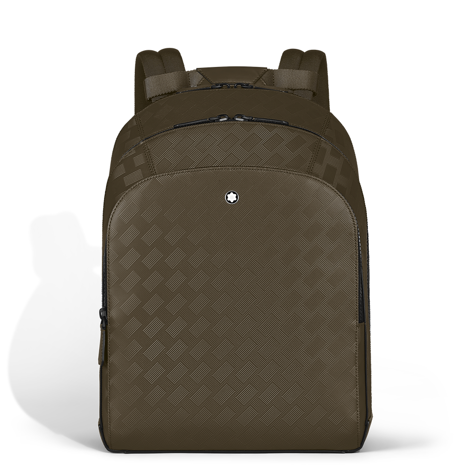 Medium Backpack with 3 Compartments in Extreme Leather - 1