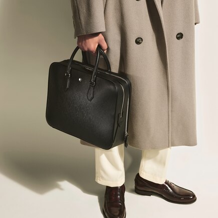 Large Briefcase in Sartorial Leather