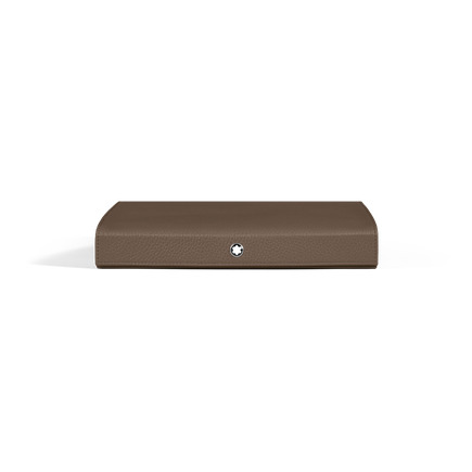 Travel Box for 8 Writing Instruments in Grained Leather