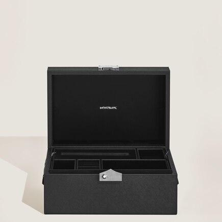 Writing Instruments Collector Box in Black Leather