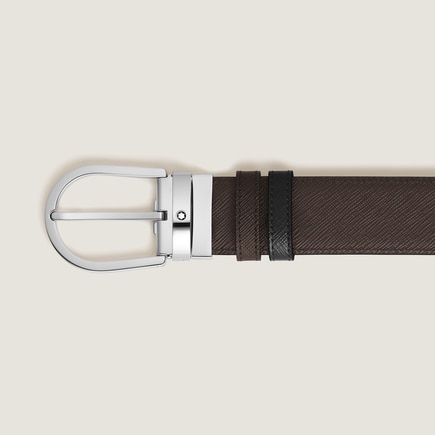 Horseshoe 35&nbsp;mm Reversible Belt in Sartorial Leather
