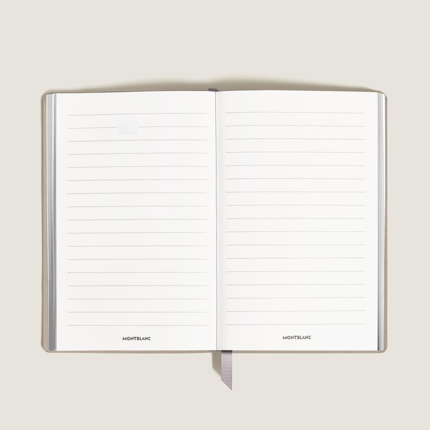 Large Notebook in Sartorial Leather, Lined Pages - 2