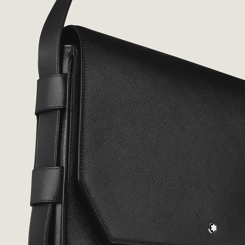 Belt Messenger Bag in Sartorial Leather - 3