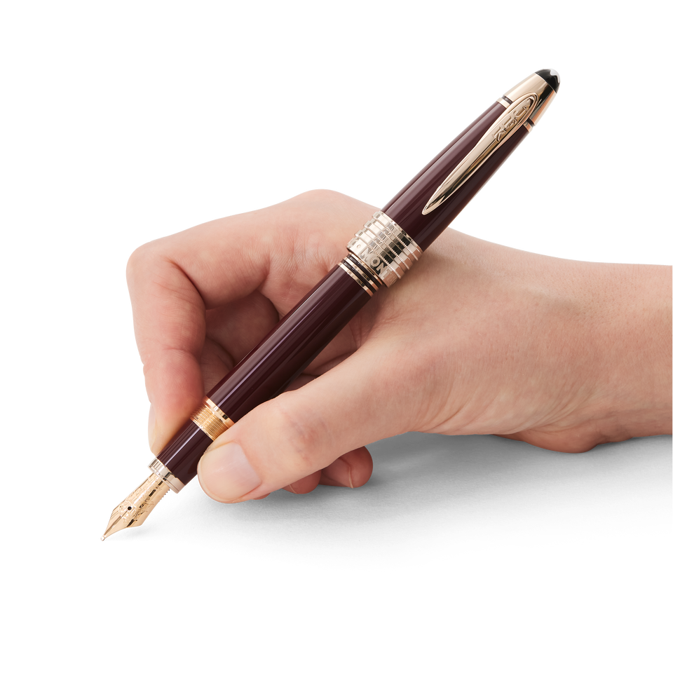 Great Characters John F. Kennedy Special Edition Burgundy Fountain Pen - 2