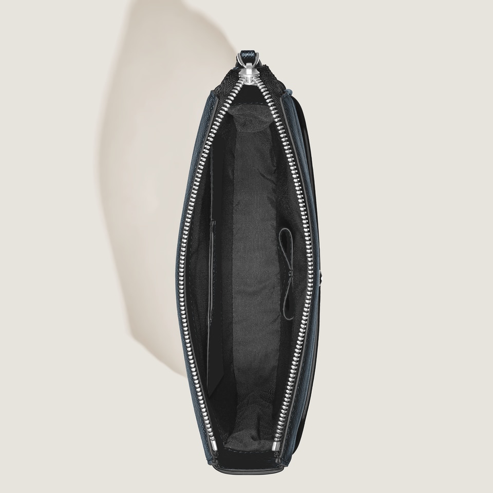 Vertical Belt Messenger Bag in Sartorial Leather - 6