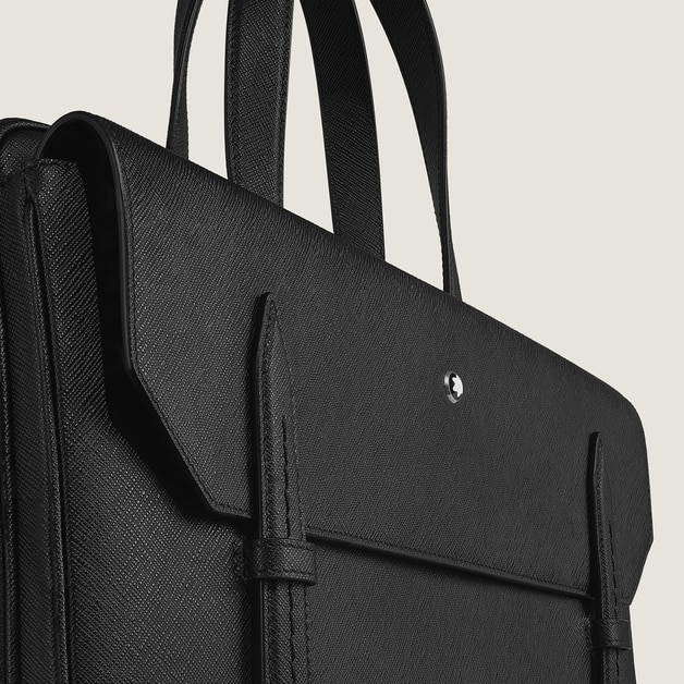 Thin Briefcase in Sartorial Leather - 2