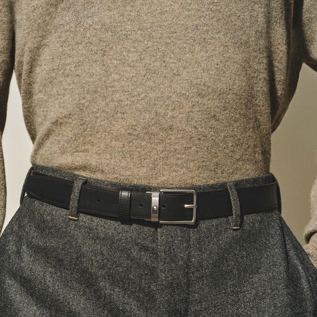 Everyday Buckle Velvet Blue/Black 30&nbsp;mm Reversible Leather Belt - 2