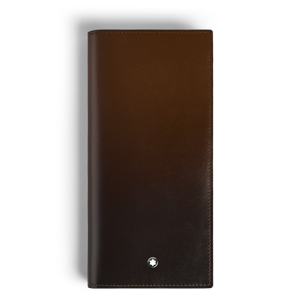 Long Wallet 14cc with Zip in Meisterstück Sfumato Leather
