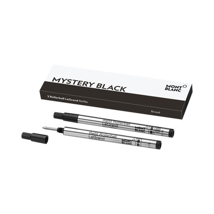 2x Rollerball LeGrand Refills, Mystery Black