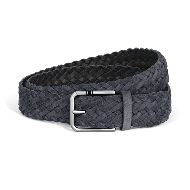 Ceinture 35 mm en Daim avec Boucle Carr&eacute;e Meisterst&uuml;ck M - 1