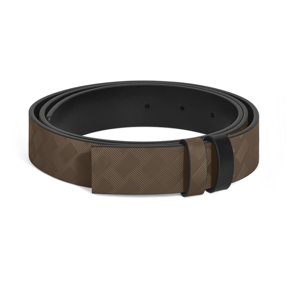 Noisette Extreme 3.0/black Meisterst&uuml;ck 30mm reversible leather strap - 1