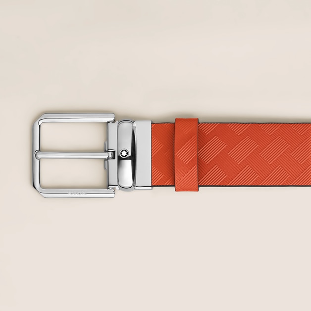 Rectangular 35&nbsp;mm Belt in Extreme Leather - 2