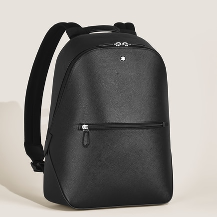 Sac &agrave; Dos Petit Mod&egrave;le en Cuir Sartorial
