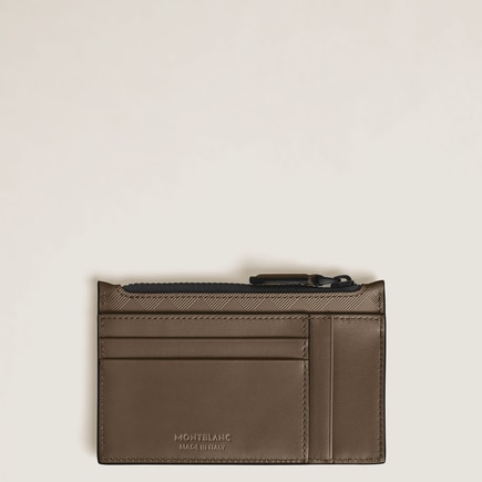 Card Holder 8cc with Zip in Extreme Leather