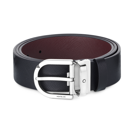 Horseshoe 35 mm Reversible Belt in Sartorial Leather