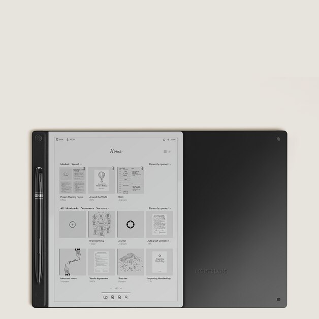Montblanc Digital Paper Mystery Black color - 6