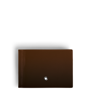 Wallet 6cc with Money Clip in Meisterst&uuml;ck Sfumato Leather