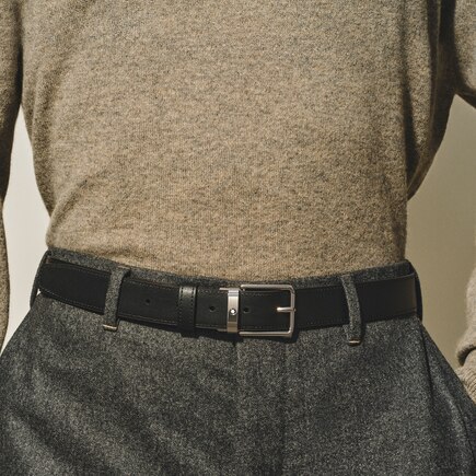 Everyday Buckle Velvet Blue/Black 30&nbsp;mm Reversible Leather Belt