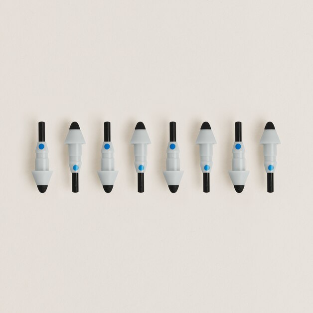Smooth Replacement Tips for Montblanc Digital Pen Grey - 2