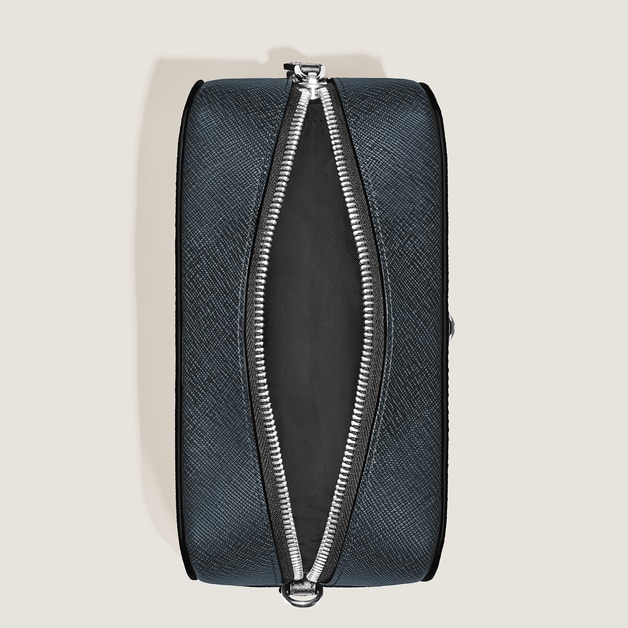 Small Wash Bag in Sartorial Leather - 7