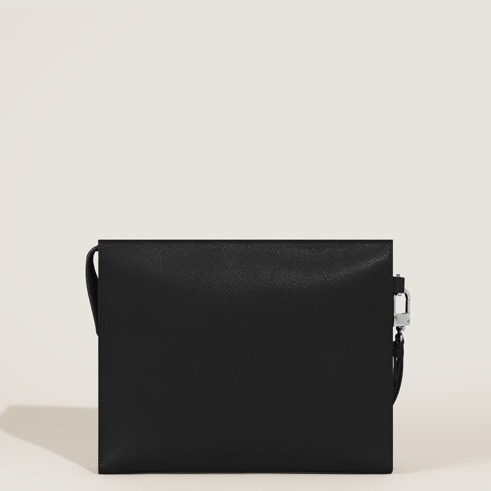 Clutch aus Sartorial Leder - 4
