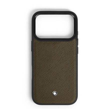 حافظة صلبة لهاتف آيفون 17 برو من جلد سارتوريال