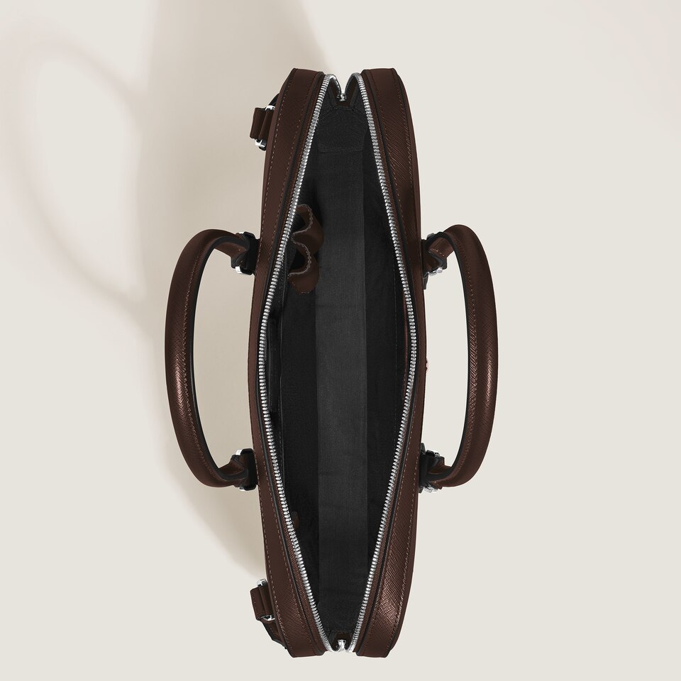 Thin Briefcase in Sartorial Leather - 7