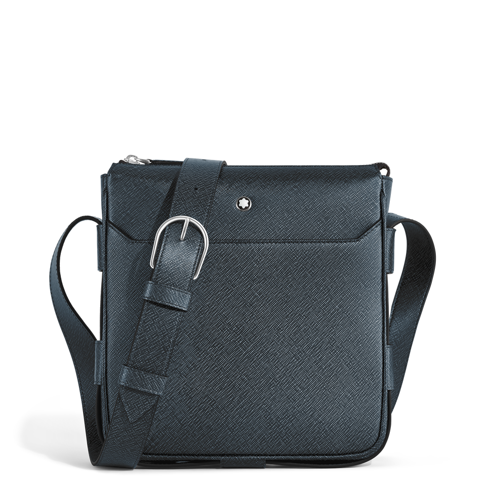 Vertical Belt Messenger Bag in Sartorial Leather - 1