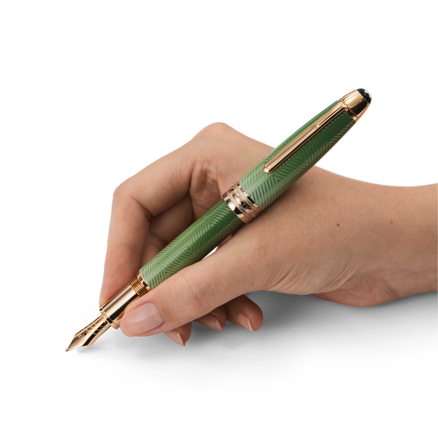 Stylo-Plume Incurv&eacute;e Meisterst&uuml;ck Calligraphy Solitaire Celadon D&eacute;grad&eacute; - 2