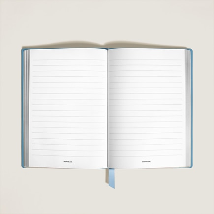 Medium Notebook in Sartorial Leather, Lined Pages